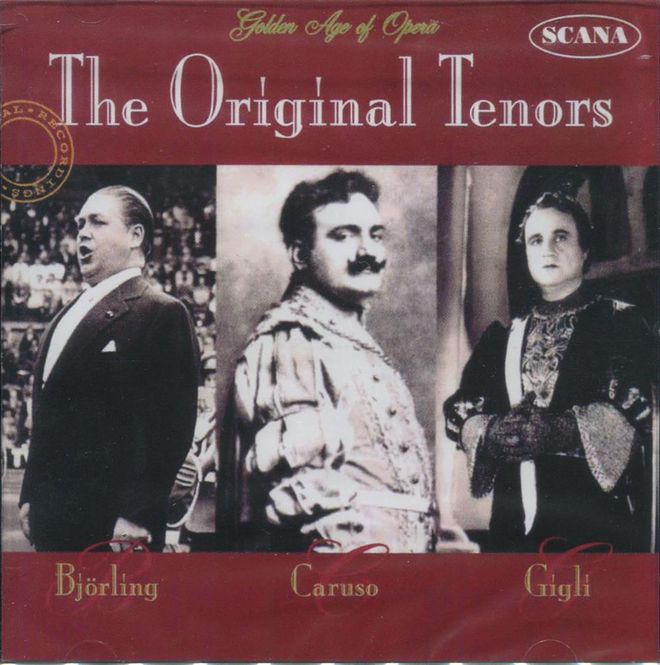 Hovedbilde Björling, Gigli & Caruso - The Original Tenors (CD)