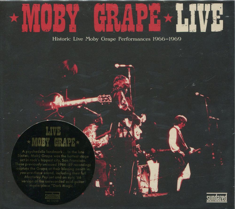 Moby Grape - Historic Live Moby Grape Performances 1966-1969 (CD)