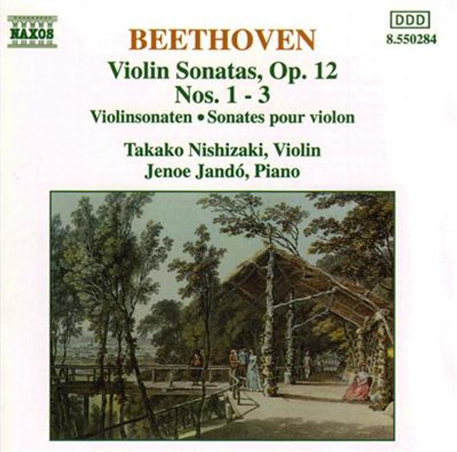 Hovedbilde Beethoven, Takako Nishizaki, Jenoe Jandó - Violin Sonatas, ...
