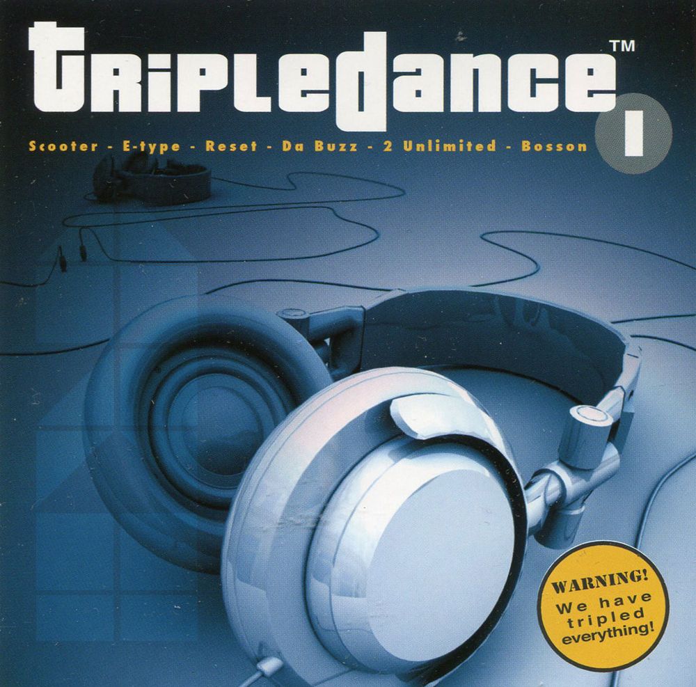 Tripledance 1 (CD) Diverse artister, Scooter, E-Type, Da Buzz m.fl