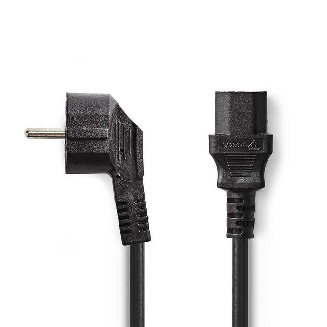Hovedbilde Strømledning 230 Volt - Schuko til IEC-320-C13 til ...