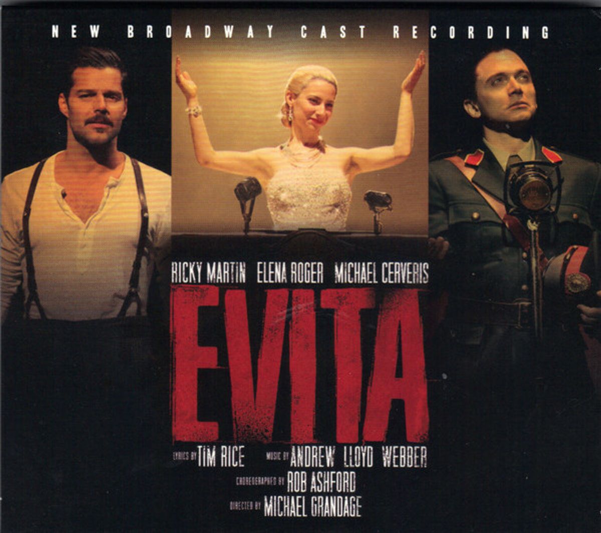 Evita (New Broadway Cast Recording) (2CD) med bla, Andrew Lloyd Webber