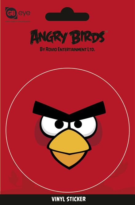 Hovedbilde Vinyl Stickers - Angry Birds - Red