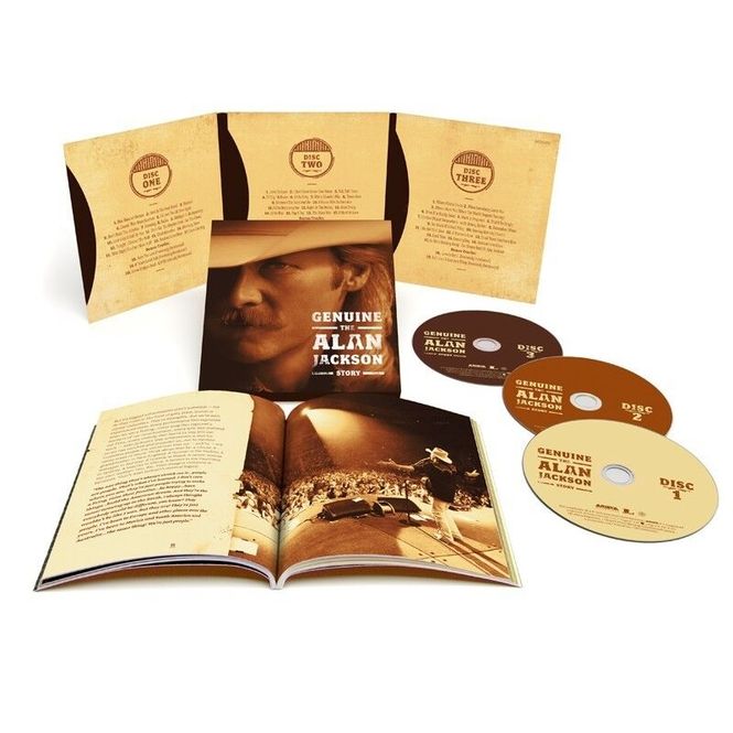 Hovedbilde Alan Jackson - Genuine: The Alan Jackson Story (3CD)
