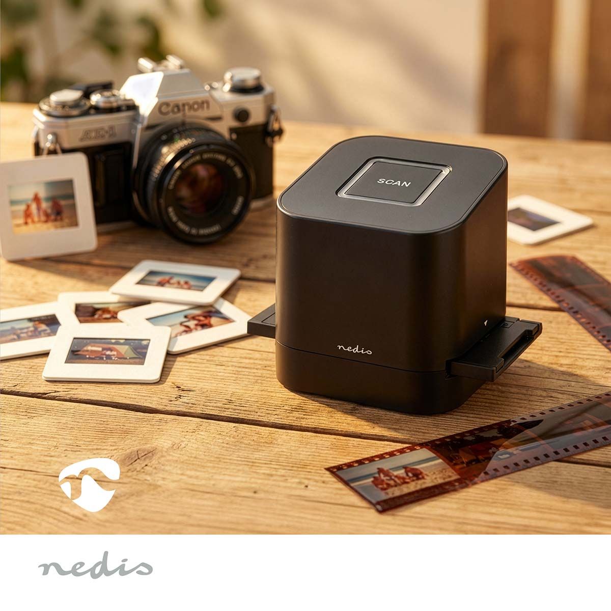 Multiscanner for Dias, Slide og Negativer 8 Megapiksler