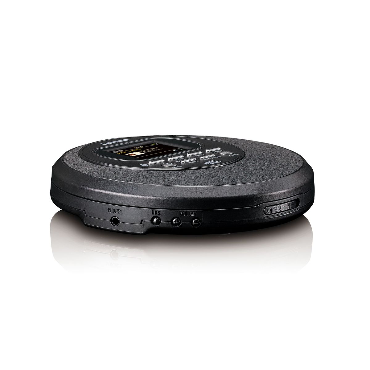 Discman med DAB+ og BT - TFT i Farger - Lenco - Svart modell
