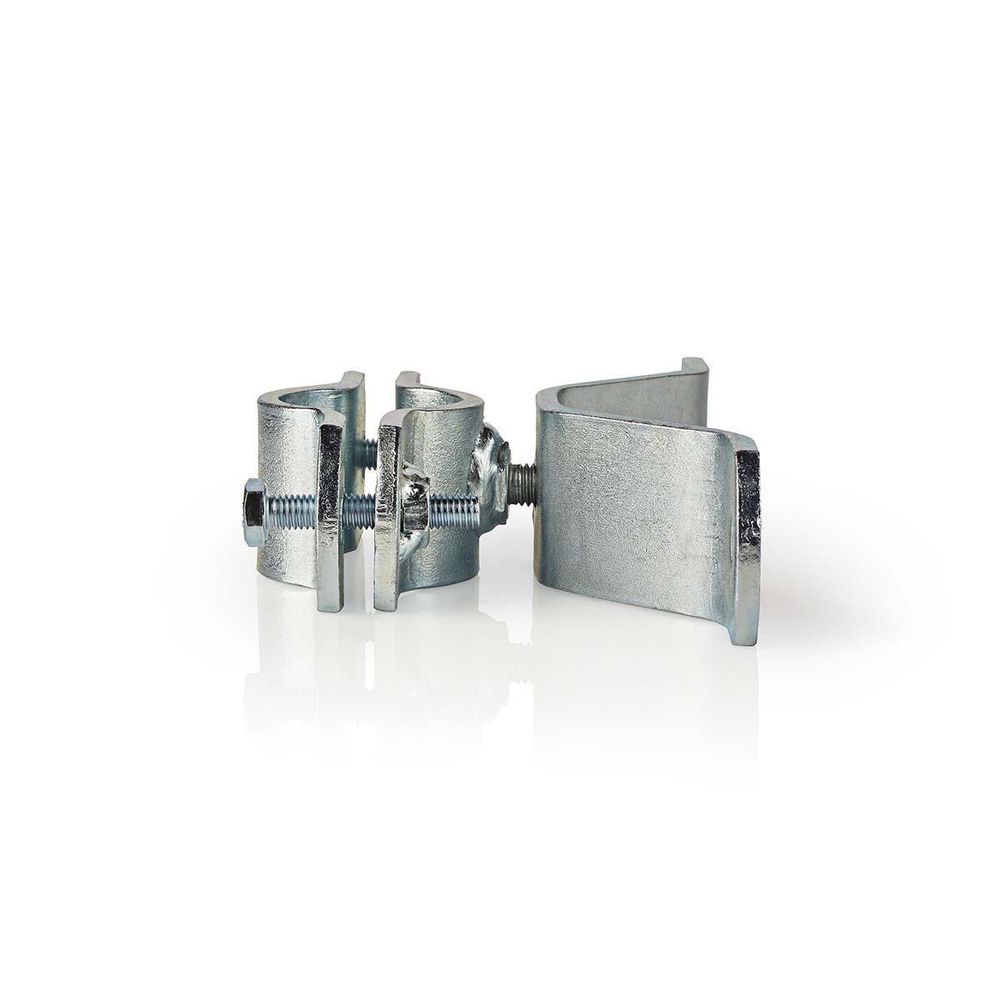Parabol Mastklemme 38-40 mm - Sølvfarget Stål