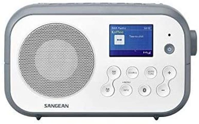 Hovedbilde DAB+ Radio Sangean DPR42 - Bluetooth - Hvit og Grå