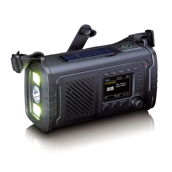 Hovedbilde Nødradio FAB+/FM Oppladbar med Sveiv og ASA-Alarm og ...