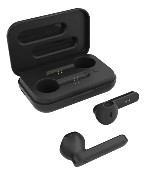 Hovedbilde Trådløse Pods, Øreplugger med Ladeboks - STREETZ TWS-104