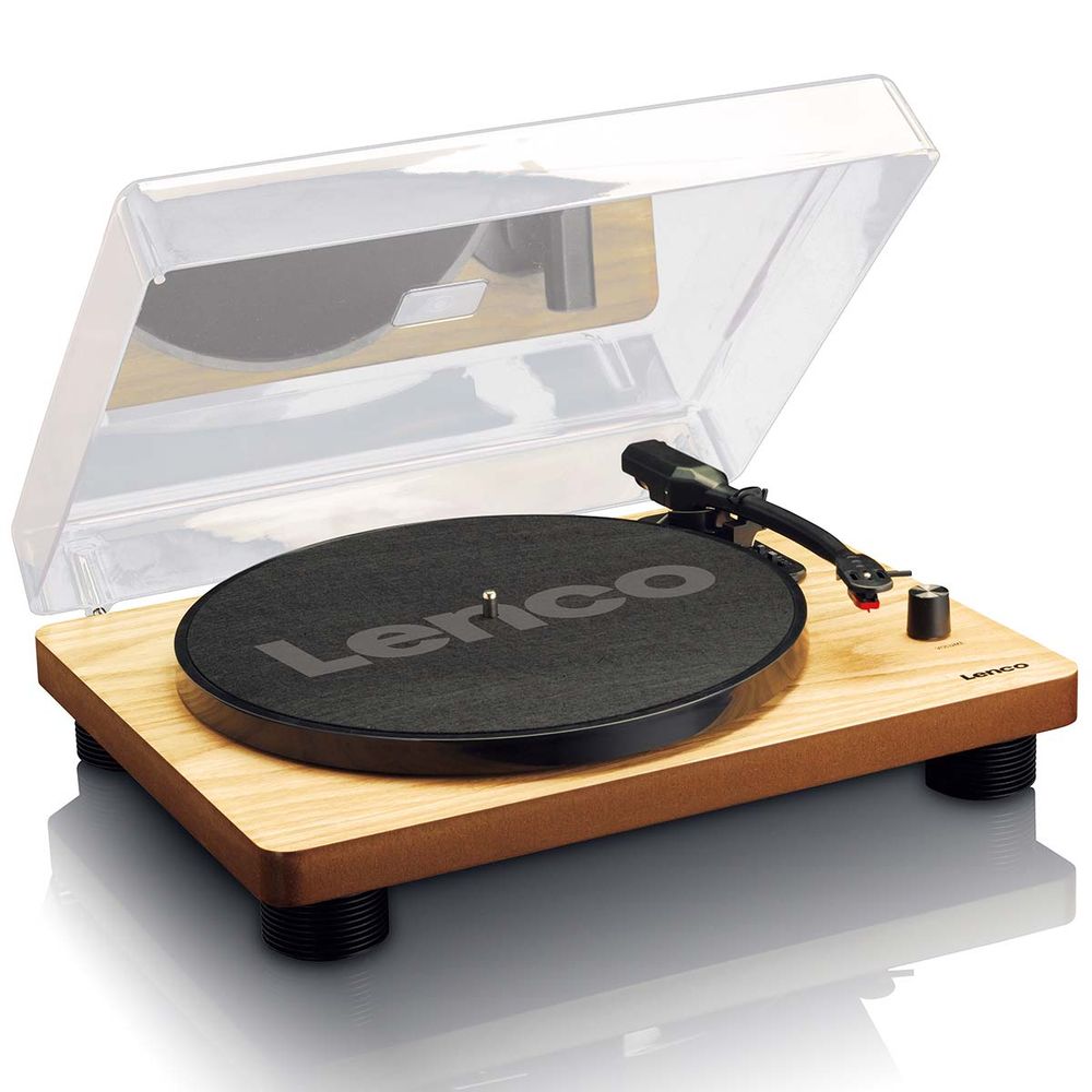 Lenco Platespiller LS-50WD - Innebygget høyttalere - 33, 45 & 78 RPM - Usb for digital konvertering - Lenco