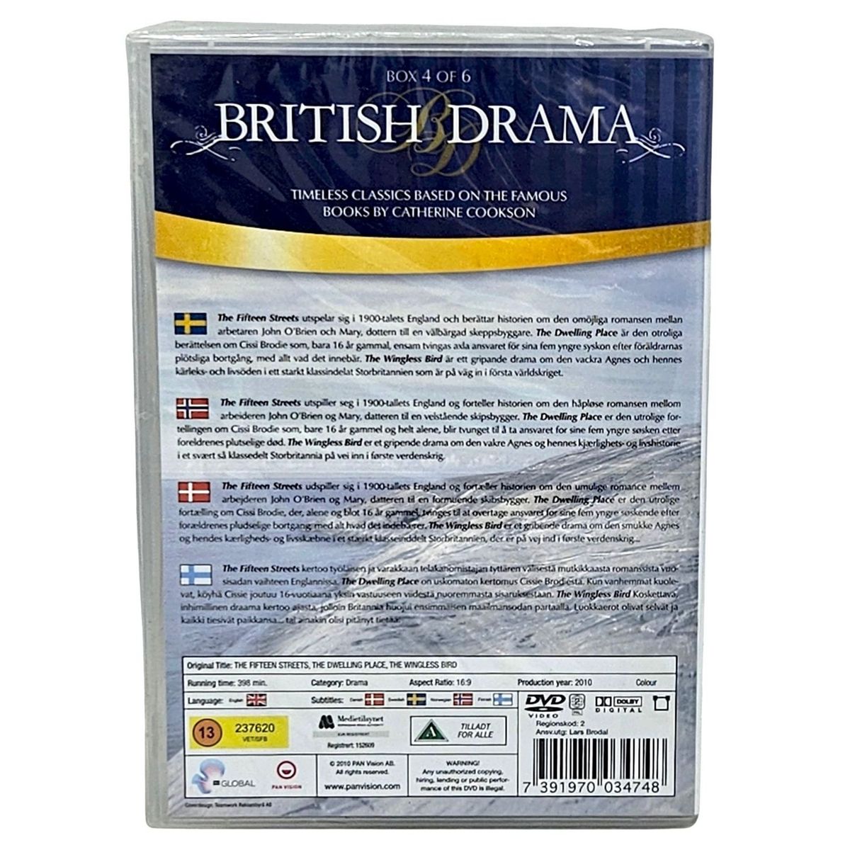 British Drama - Box 4 (DVD)  3 filmer i En