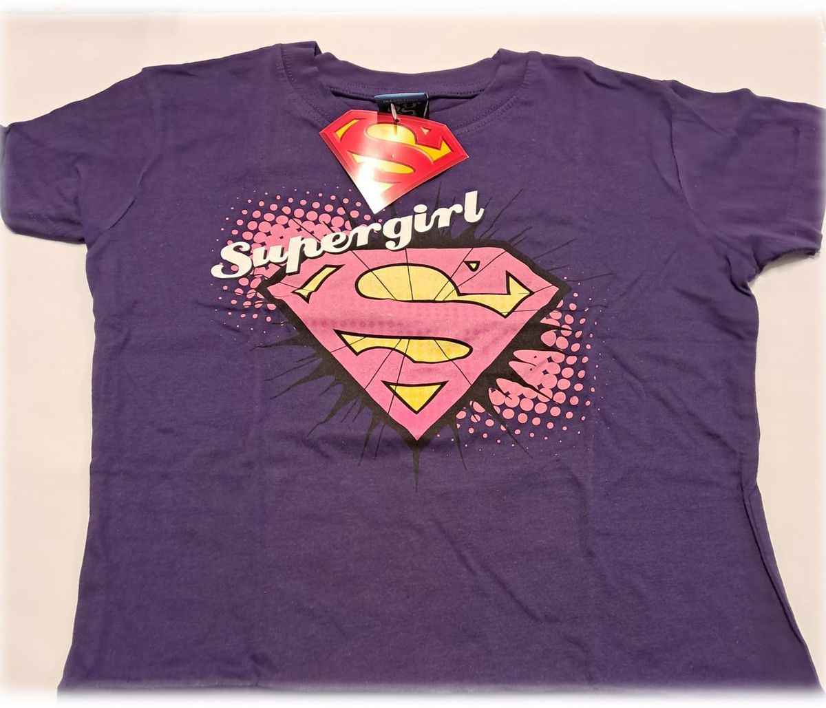 T-Skjorte - Supergirl Logo - Girlie T-shirt