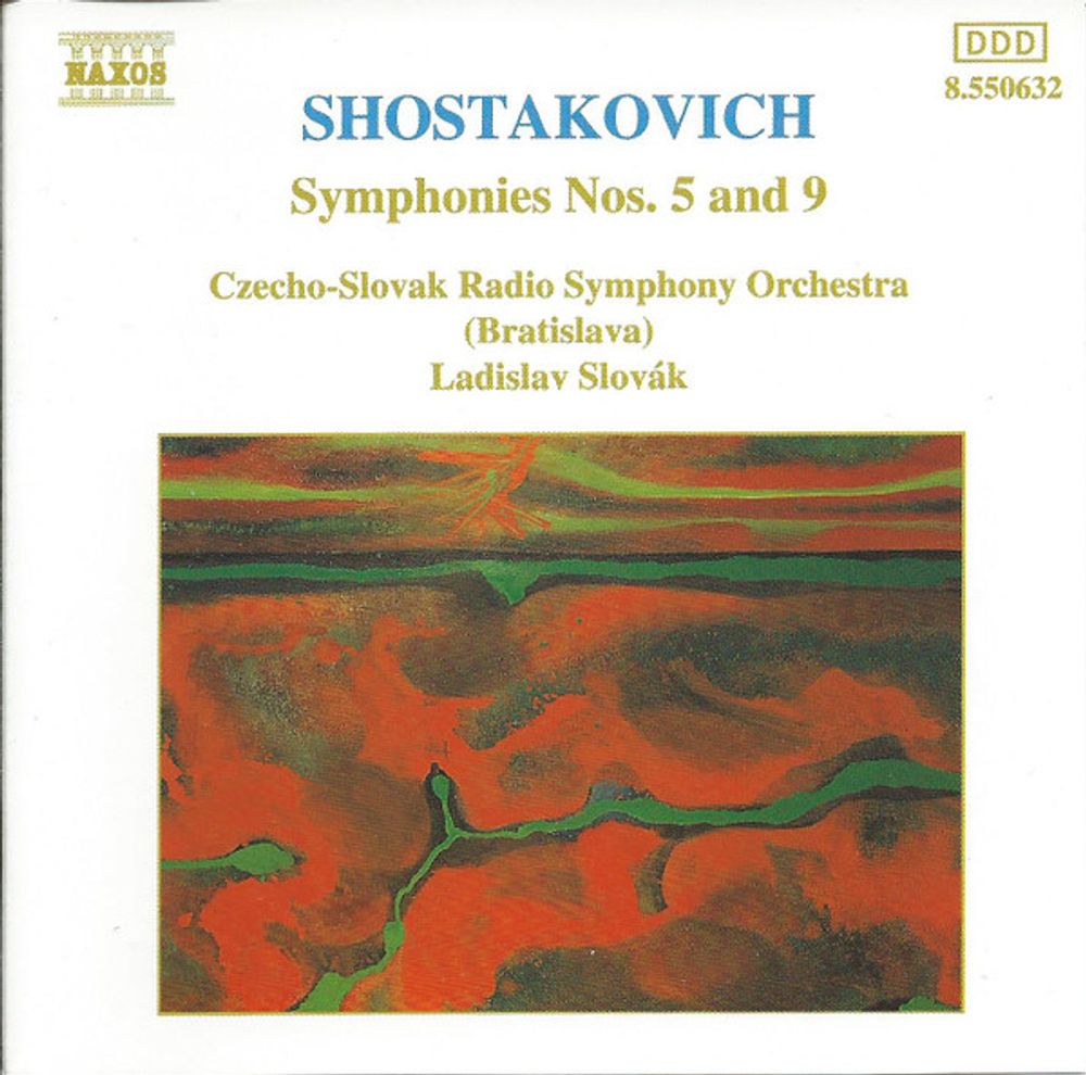 Shostakovich, Czecho-Slovak Radio Symphony Orchestra (Bratislava), Ladislav Slovák  Symphonies Nos. 5 And 9 (CD)