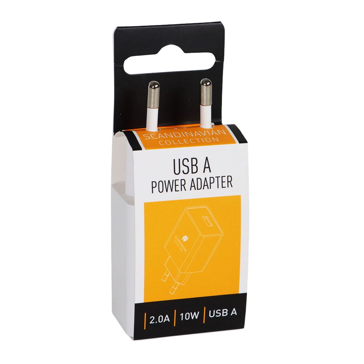 Strømadapter USB-A Veggkontakt for dine Ladekabler