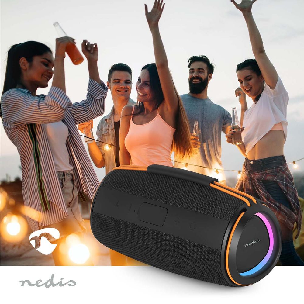 Stereo Bluetooth Høyttaler 60 watt Kompakt Portabel Høyttaler