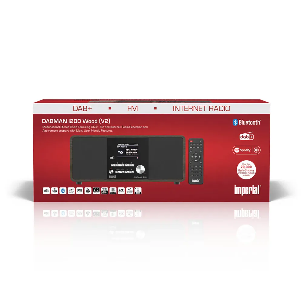 Internett Radio - DAB+ Radio DABMAN i200 Stereo - Testvinner!