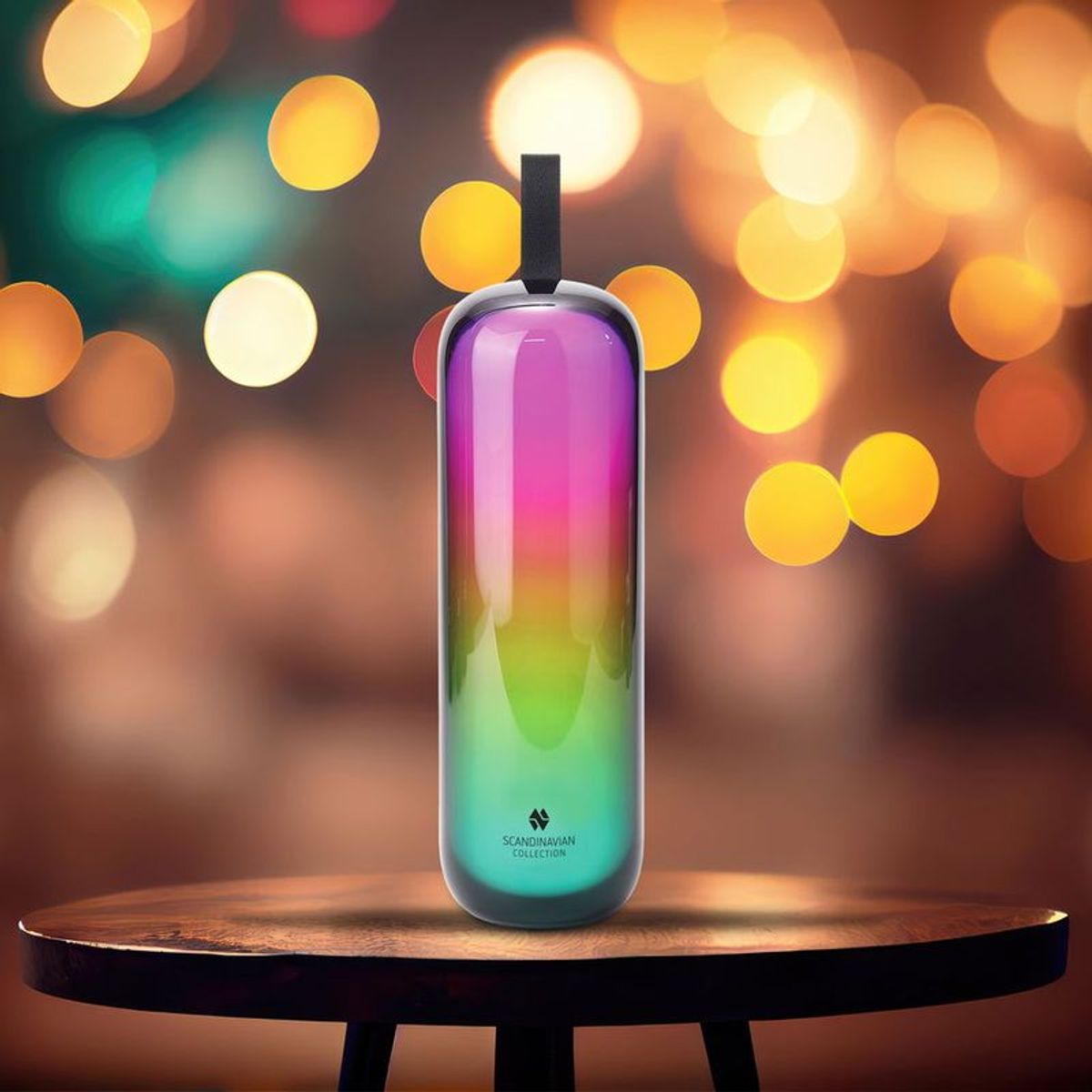 Bluetooth Høyttaler - Bærbar - Fargeskiftende - Scandinavian Collection