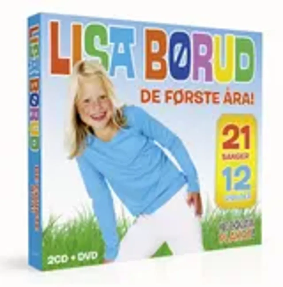 Lisa Børud - De Første Åra - 21 sanger 12 Videoer ( 2CD+DVD)