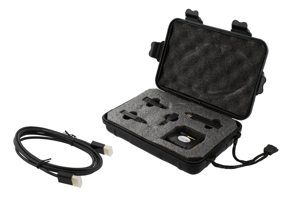 HDMI, DisplayPort, DVI adapter kit, HDMI Kabel 2m, 4K,